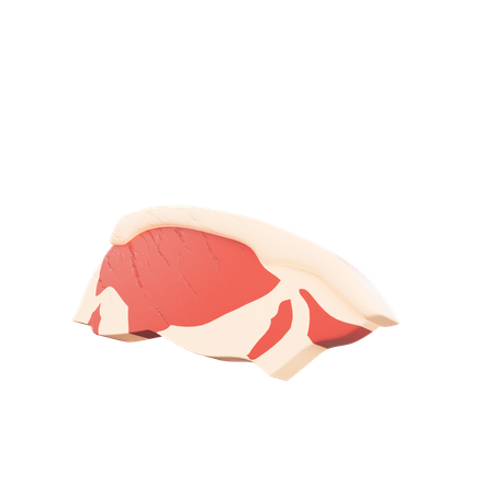 Carne bovina  3D Icon