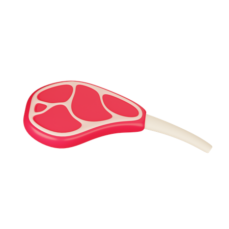 Carne de cordeiro  3D Icon
