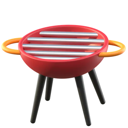 Parrilla de carne  3D Icon