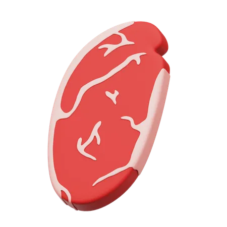 Carne de res  3D Icon