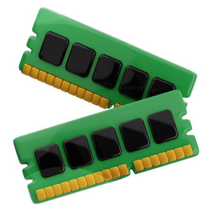 RAM  3D Icon