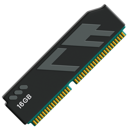 RAM  3D Icon