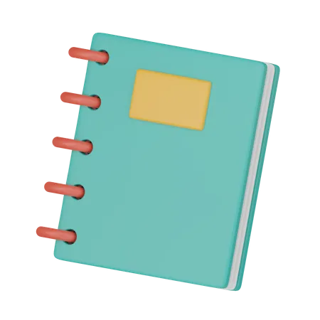 Carnet de notes  3D Icon