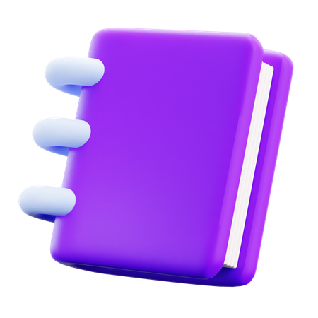 Carnet de notes  3D Icon