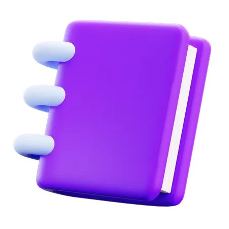 Carnet de notes  3D Icon