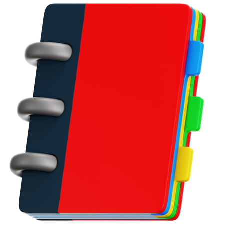 Carnet de notes  3D Icon