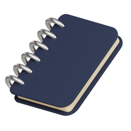 Carnet de notes  3D Icon