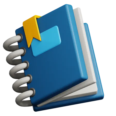 Carnet de notes  3D Icon