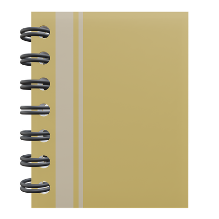 Carnet de notes  3D Icon