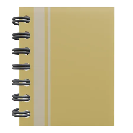 Carnet de notes  3D Icon