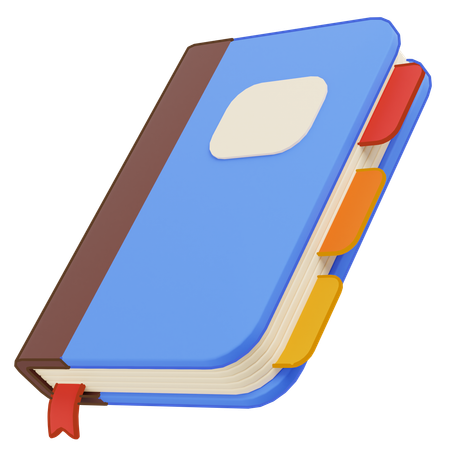 Carnet de notes  3D Icon