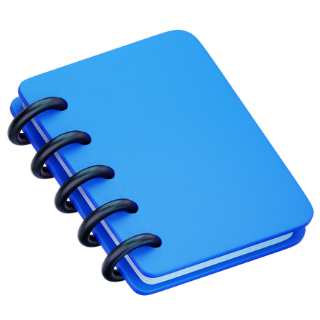 Carnet de notes  3D Icon