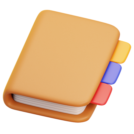 Carnet de notes  3D Icon