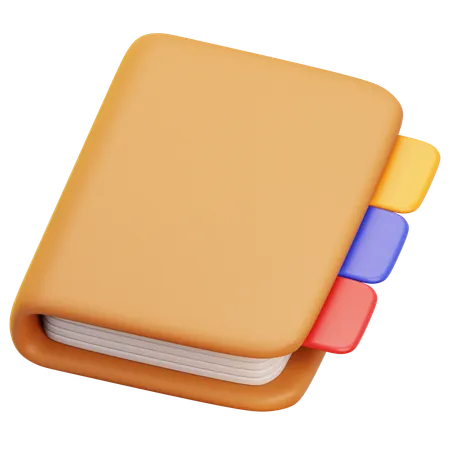 Carnet de notes  3D Icon