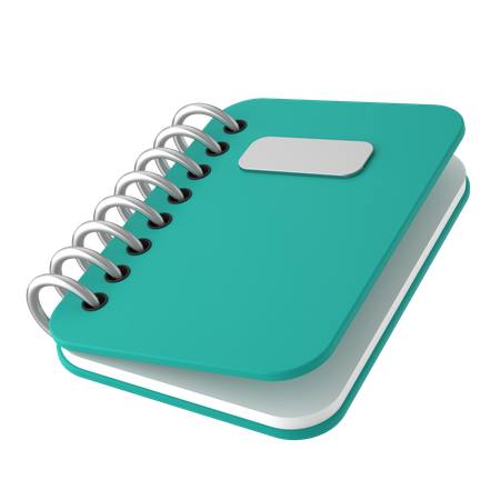 Carnet de notes  3D Icon