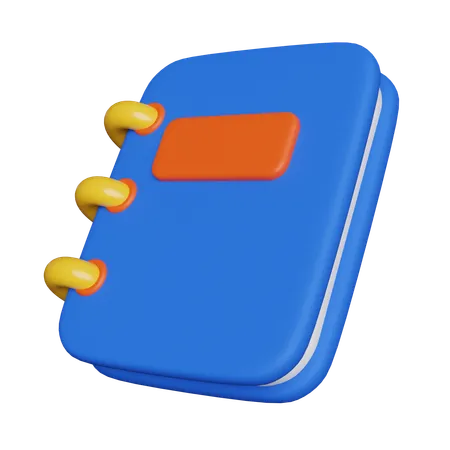 Carnet de notes  3D Icon