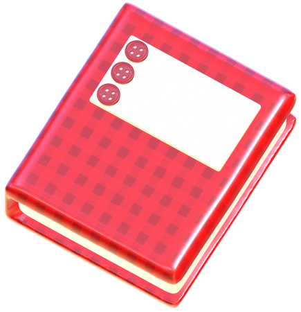 Carnet de notes  3D Icon