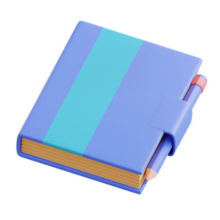 Carnet de notes  3D Icon