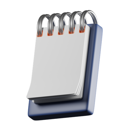 Carnet de notes  3D Icon