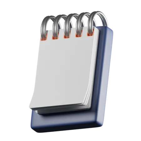 Carnet de notes  3D Icon