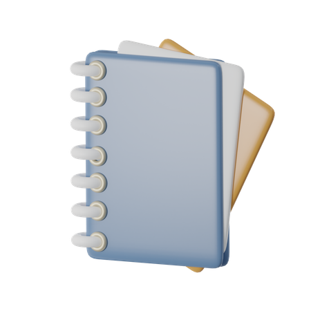 Carnet de notes  3D Icon