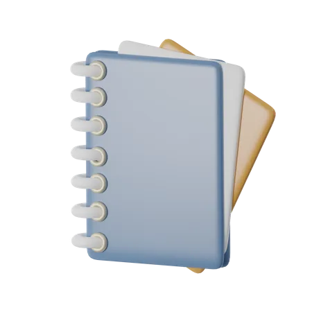 Carnet de notes  3D Icon