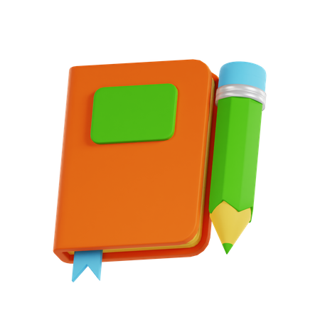 Carnet de notes  3D Icon