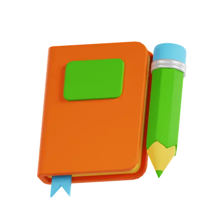 Carnet de notes  3D Icon