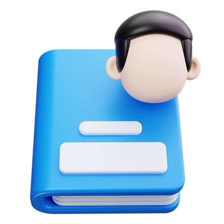 Carnet d'adresses  3D Icon