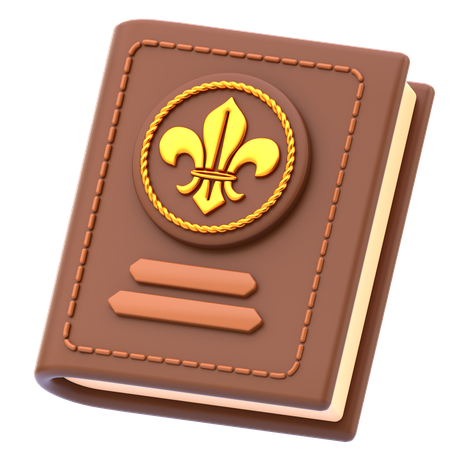 Carnet de bord scout  3D Icon