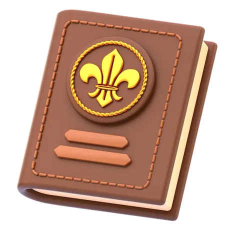 Carnet de bord scout  3D Icon