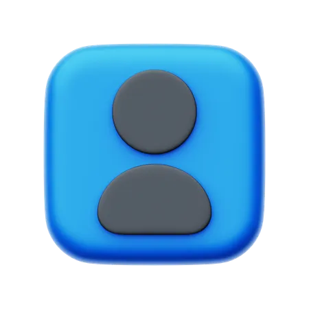 Carnet de contacts  3D Icon