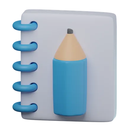 Carnet de croquis  3D Icon