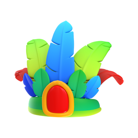 Carnival Crown  3D Icon