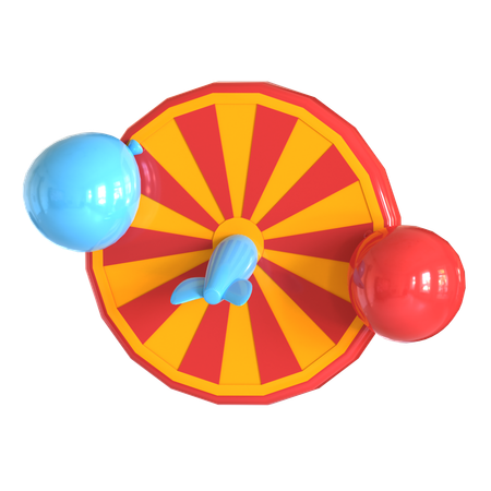Carnival Dart  3D Icon