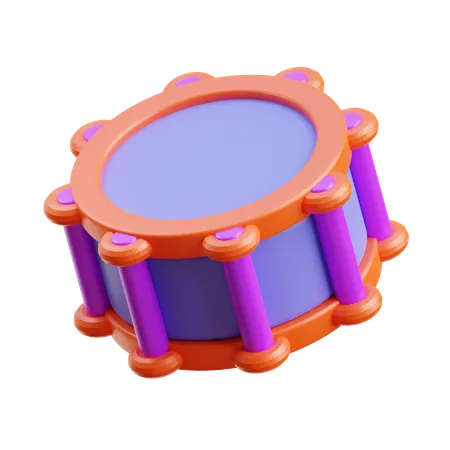 Carnival Drum  3D Icon