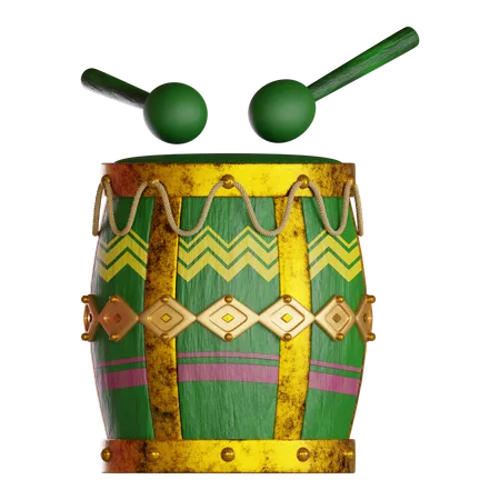 Carnival Drum  3D Icon