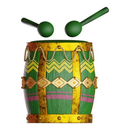 Carnival Drum  3D Icon