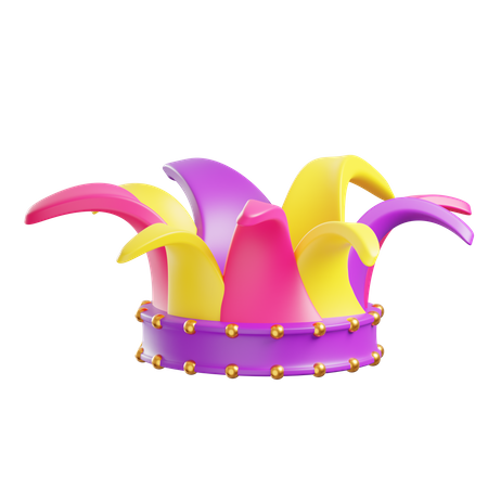 Carnival Hat  3D Icon