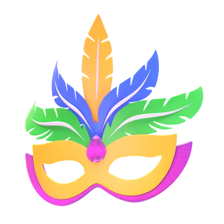 Carnival Mask  3D Icon