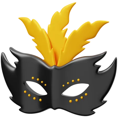 Carnival Mask  3D Icon