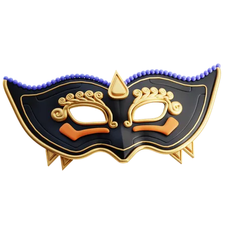 Carnival Mask  3D Icon