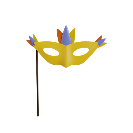 Carnival Mask  3D Icon