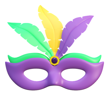 Carnival Mask  3D Icon
