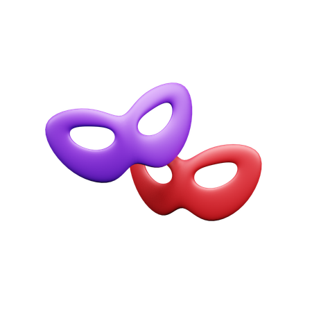 Carnival Mask  3D Icon