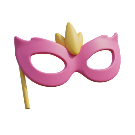Carnival Mask 3D Illustration