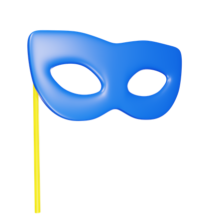 Carnival Mask 3D Icon