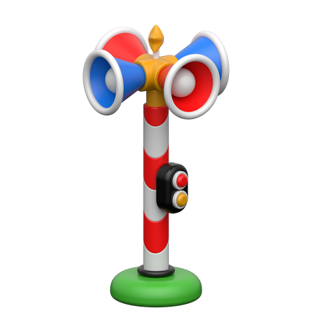 카니발 스피커  3D Icon