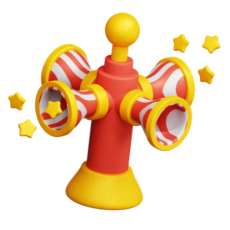 Carnival Speaker  3D Icon