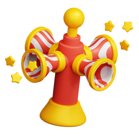 Carnival Speaker  3D Icon